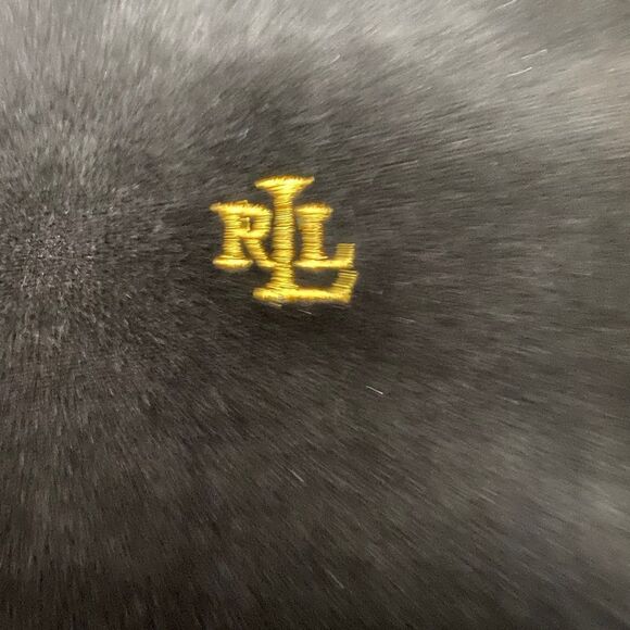 LRL Lauren Ralph Lauren Black/Gold Velour Tracksuit - Picture 5 of 14